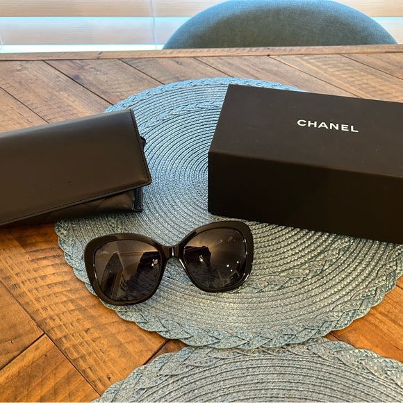 Chanel sunglasses.
